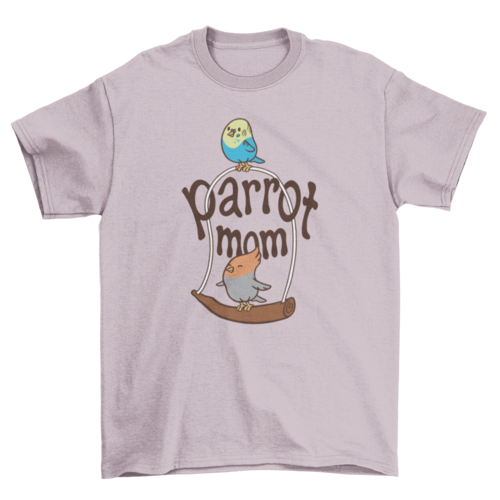 Parrot mom t-shirt